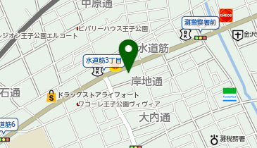 まるふくらーめん 水道筋店の地図画像