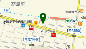 西台NCビルの地図画像