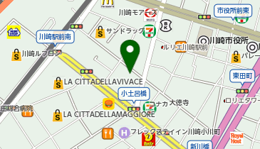 和食 黒潮 川崎店の地図画像