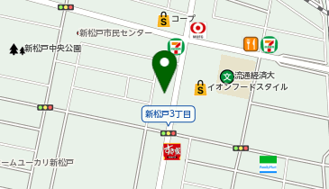 目黒ぎょうざ 宝舞 新松戸店の地図画像