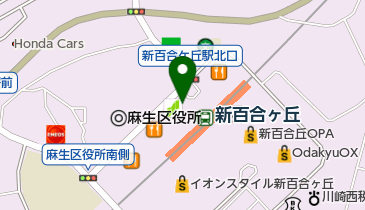 新百合ヶ丘シティビルディングの地図画像