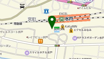 果じゅる 水戸OPA店の地図画像