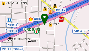炉端炭火焼き弁当ほの華の地図画像