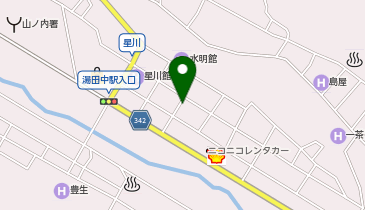 向學ゼミナール  山ノ内教室の地図画像