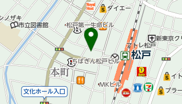 NBF松戸ビルの地図画像