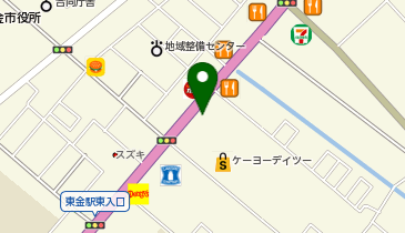 ねこのす保護動物カフェの地図画像