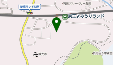 よみうりランド人工芝グラウンドの地図画像