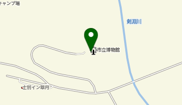 士別市立博物館の地図画像