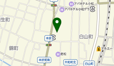 公文書写 本折本光寺教室の地図画像