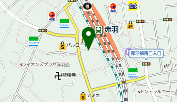 24/7 Workout(トゥエンティフォー セブン ワークアウト) 赤羽店の地図画像
