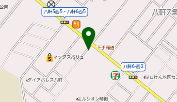 よつば治療院の地図画像