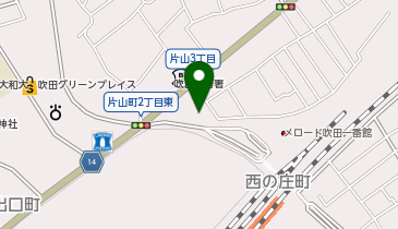 街角の年金相談センター 吹田の地図画像