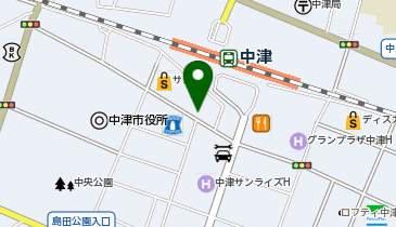 日建学院 中津校の地図画像