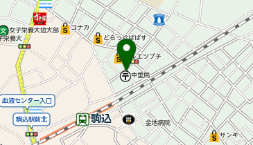 おたからや 駒込駅前東口店の地図画像