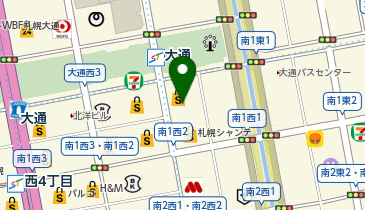 クリスピークリームドーナツ 札幌ル・トロワ店の地図画像