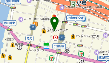 鮨・酒・肴 杉玉 小倉の地図画像