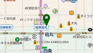 京都三井ビルディングの地図画像