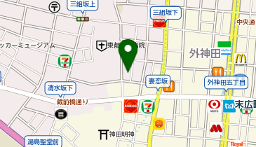 妻恋坂 酒趣の地図画像