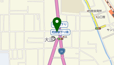 餃子の雪松 柏原店の地図画像