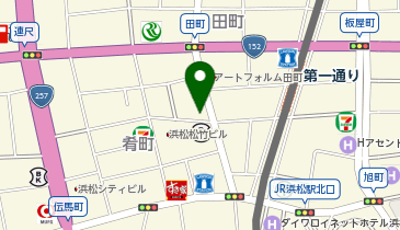 バードキング 浜松田町店の地図画像