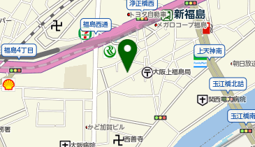 串カツ研究所さくさく亭 福島店の地図画像