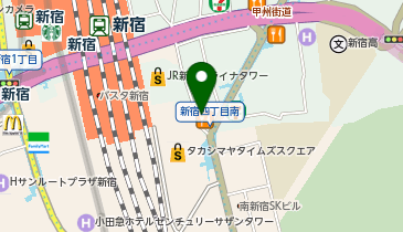佐藤貴美枝ニットソーイングクラブ 新宿南口店の地図画像