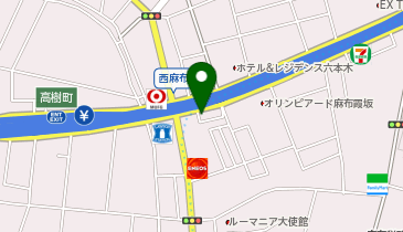 西麻布 RTDの地図画像