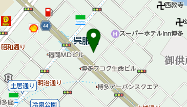 博多三井ビルディングの地図画像