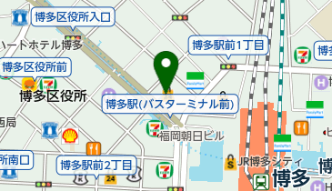 博多新三井ビルディングの地図画像