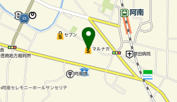 マルナカ 阿南店の地図画像