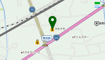 マルナカ 老松店の地図画像