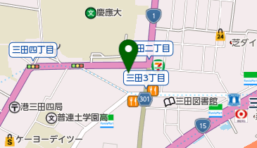 三田東宝ビルの地図画像