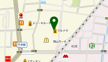 マルナカ 下中野店の地図画像