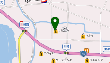 マルナカ 津山川崎店の地図画像