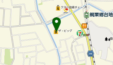 ザ・ビッグ 綾羅木店の地図画像