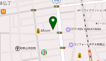 和歌山市ほたる整骨院の地図画像