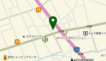 サイクルパートナー 志村坂下店の地図画像