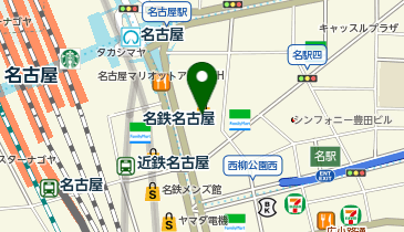 ミッドランドホールの地図画像