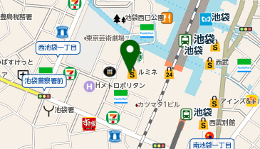 東京アカデミー 池袋校の地図画像