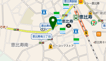 恵比寿あゆむクリニックの地図画像