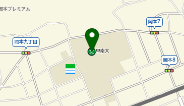 甲南大学 iCommons(アイコモンズ)の地図画像