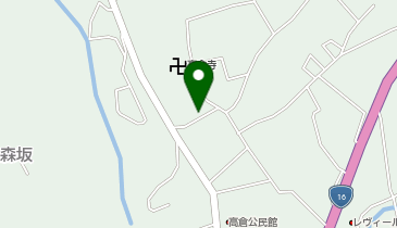 高倉寺会館の地図画像