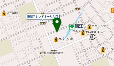 快活CLUB(クラブ) 瑞江駅前店の地図画像