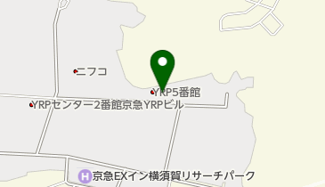 YRP5番館の地図画像