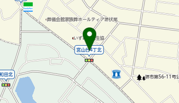 青木松風庵 堺伏尾店の地図画像