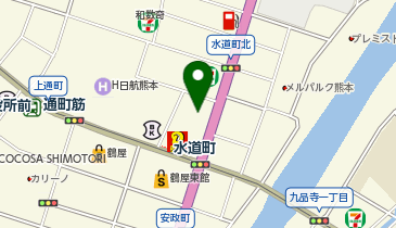 フロレスタ 熊本水道町店の地図画像