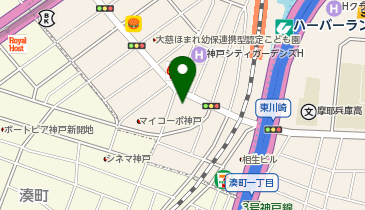 満園 神戸店の地図画像