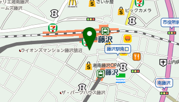 鎌倉 果実大福 華菱 藤沢店の地図画像