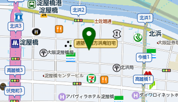 トレードピア淀屋橋ビルの地図画像