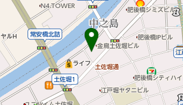 アーバンエース肥後橋ビルの地図画像
